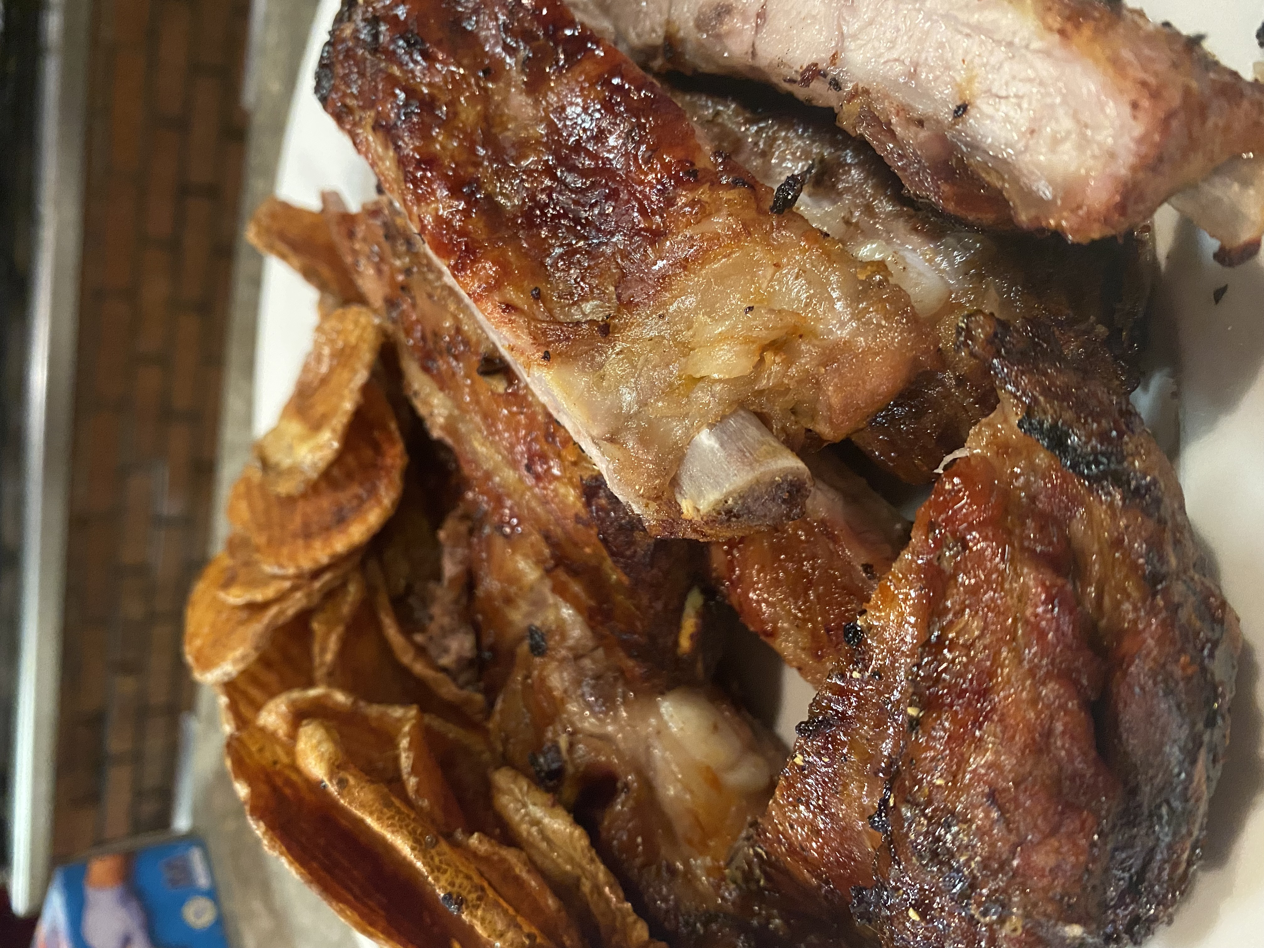 Order Barbecue Pork Ribs food online from Eurogrill store, Caldwell on bringmethat.com