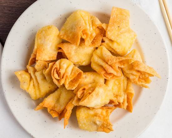 Order Cream Cheese Wonton (6) / 起司馄饨 food online from Lins Grand Buffet store, Tucson on bringmethat.com