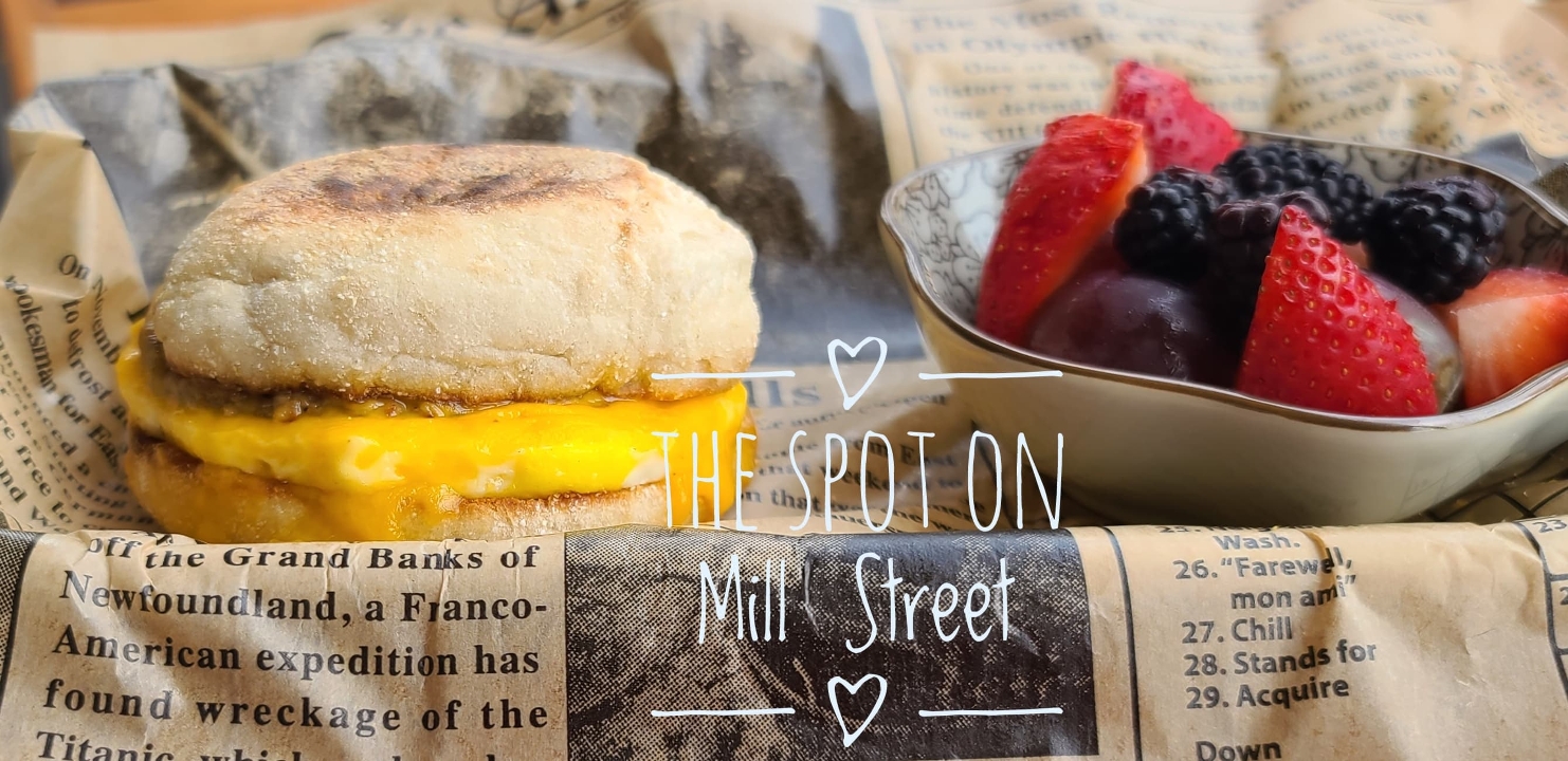 Order English Muffin Sandwich food online from The Spot On Mill Street store, Occoquan Historic District on bringmethat.com