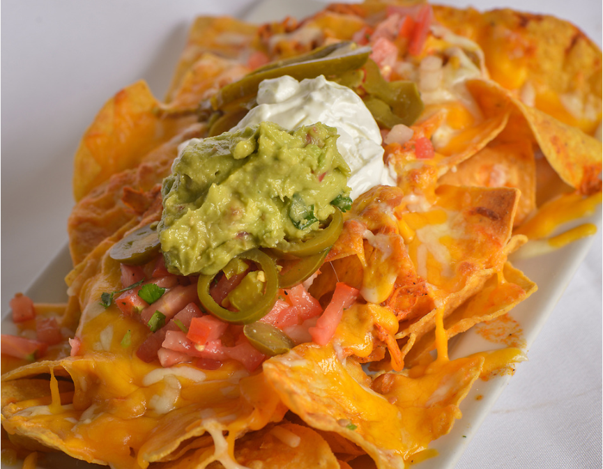 Order Nachos Libres Plate food online from Guadalajara Mexican Grill store, Tucson on bringmethat.com