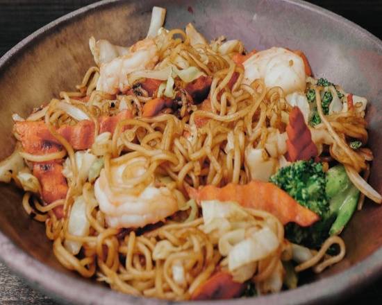 Order Stir-Fried Noodles (Yaki-Soba) food online from Maneki Neko Express store, Arlington on bringmethat.com