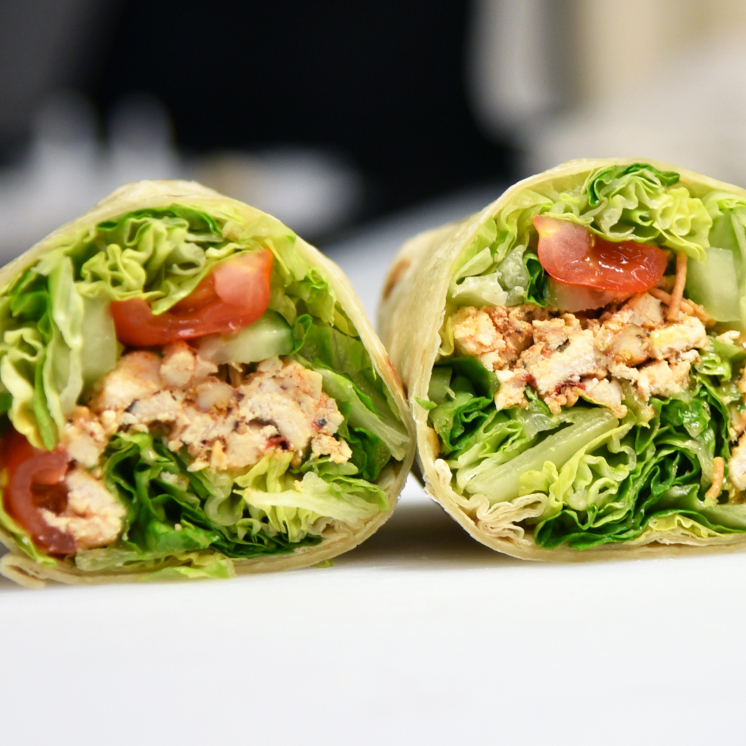 Order Thai Chicken Wrap Combo food online from Hazelwoods On The Bay store, San Diego on bringmethat.com