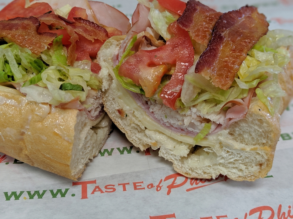 Order 8" Club Hoagie food online from Taste of Philly store, Highlands Ranch on bringmethat.com