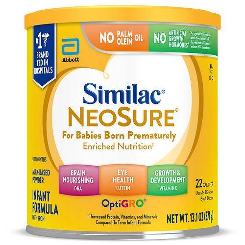 Order Similac NeoSure Infant Formula with Iron 13.1 oz - 13.1 oz food online from Walgreens store, CALLAHAN on bringmethat.com