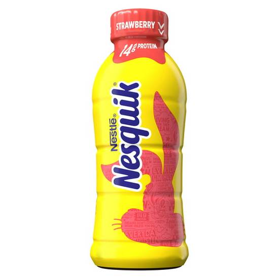 Order Nesquik Strawberry Flavored Lowfat Milk Ready To Drink food online from Lone Star store, Sherman on bringmethat.com