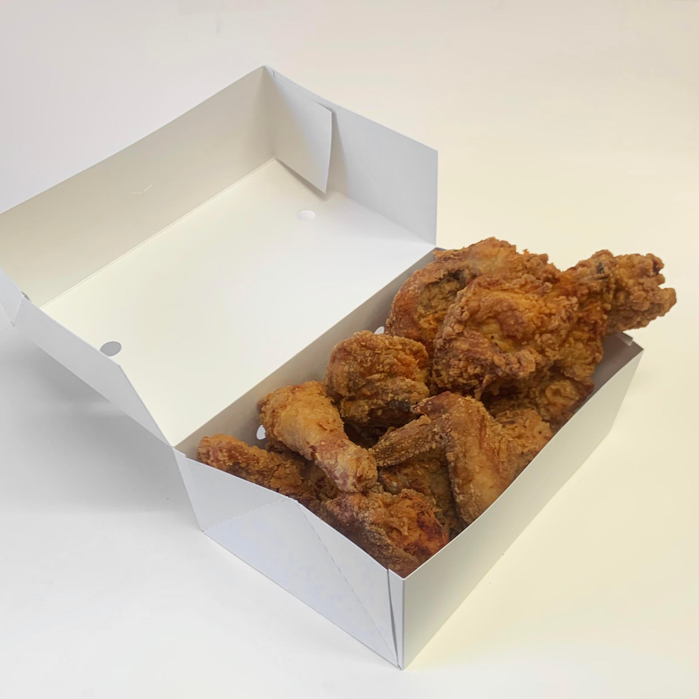 Order Whole Fried Chicken (8pcs) food online from Lucky Wishbone store, Tucson on bringmethat.com