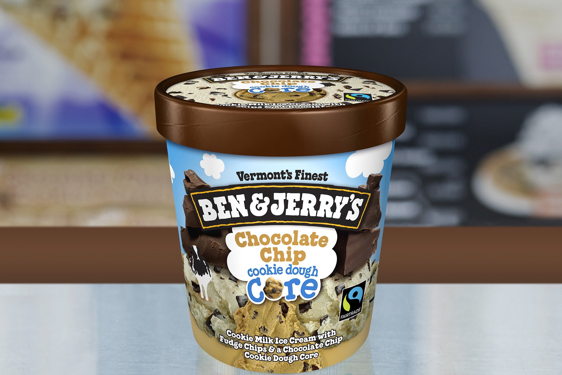 Order Chocolate Chip Cookie Dough Core food online from Ben & Jerry's store, Plano on bringmethat.com