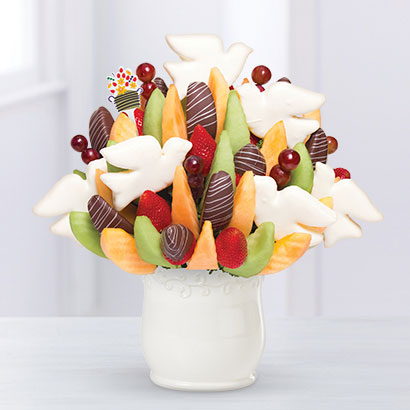 Order Peace and Doves Bouquet Swizzle Berries and Apples food online from Edible Arrangements store, Delran on bringmethat.com