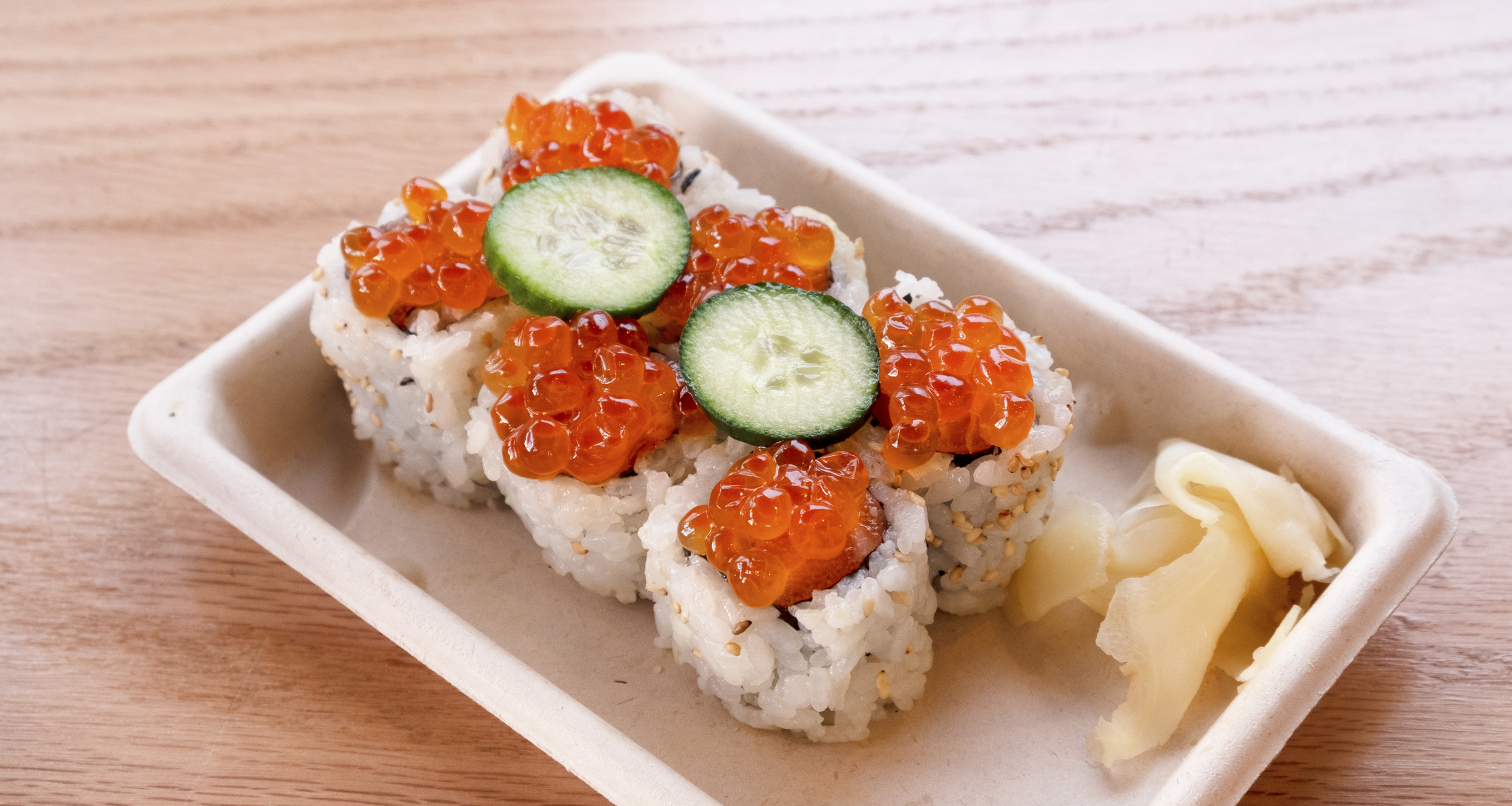 Order Oyako Roll food online from Silver Rice store, Brooklyn on bringmethat.com