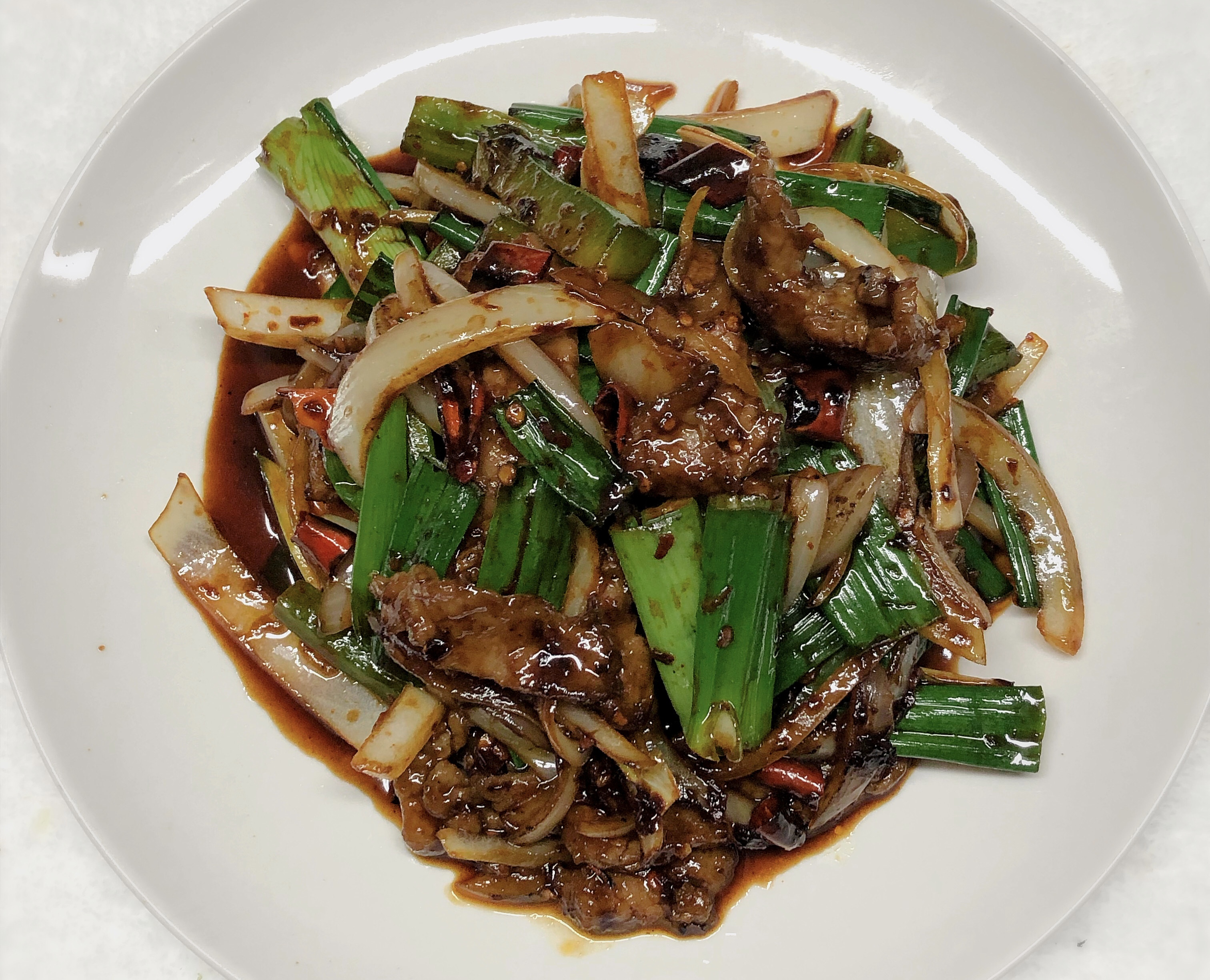 Order Mongolian Beef food online from Wing Lum Cafe store, San Francisco on bringmethat.com