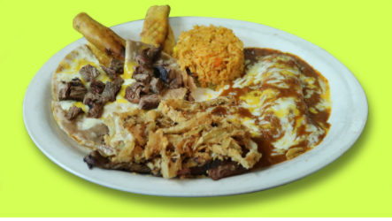 Order Plato del Jefe food online from Cafe Acapulco store, Arlington on bringmethat.com