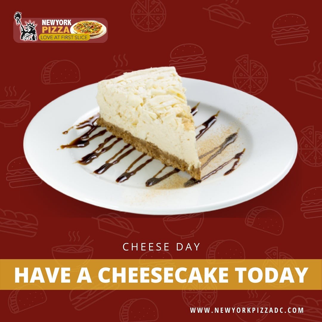 Order Cheesecake - Dessert food online from New York Pizza store, Washington on bringmethat.com