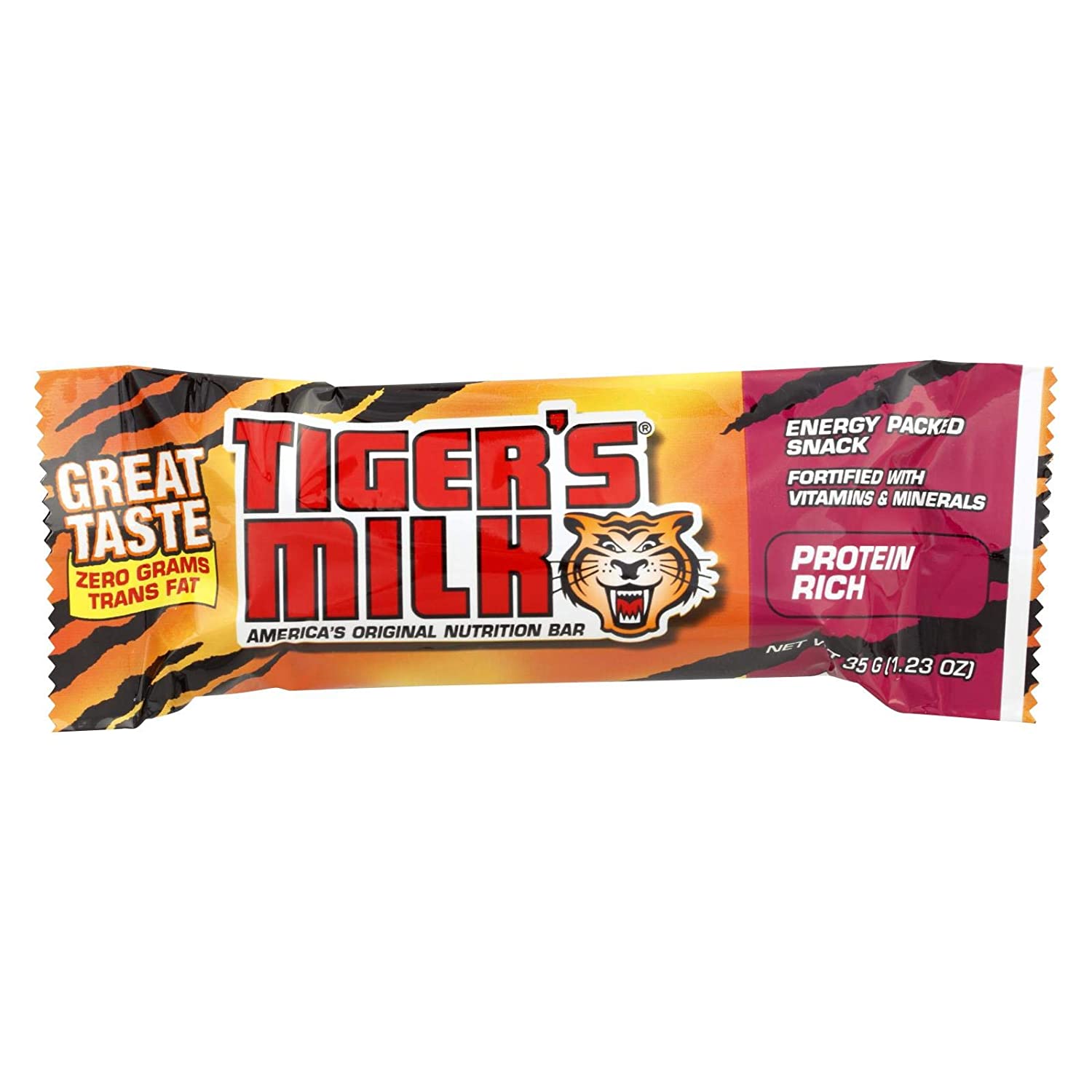 Order Tiger's Milk Protein Rich Nutrition Bars food online from Terrible store, Las Vegas on bringmethat.com