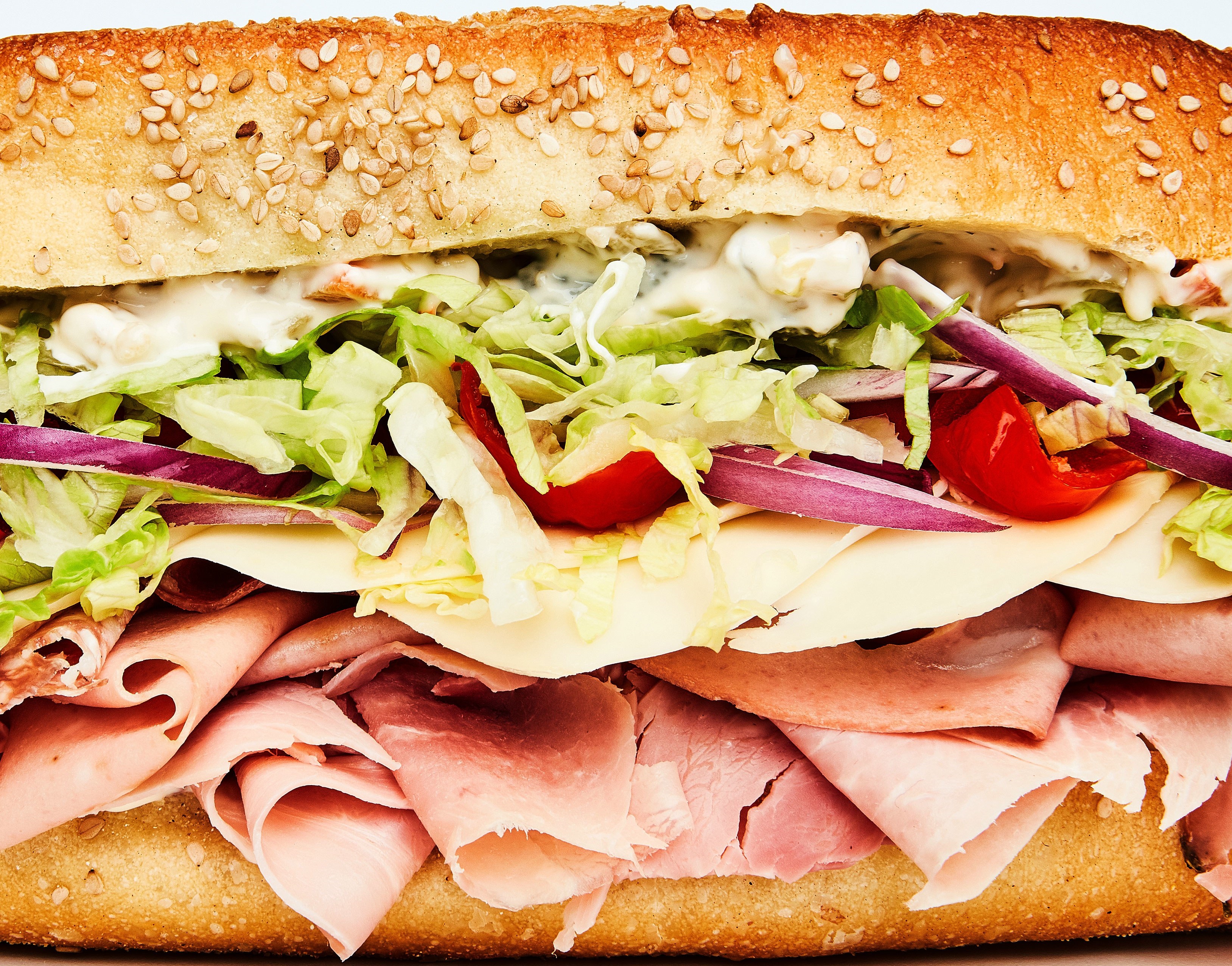 Order Super Heroes Club Sandwich food online from Ameci Pizza & Pasta store, Thousand Oaks on bringmethat.com