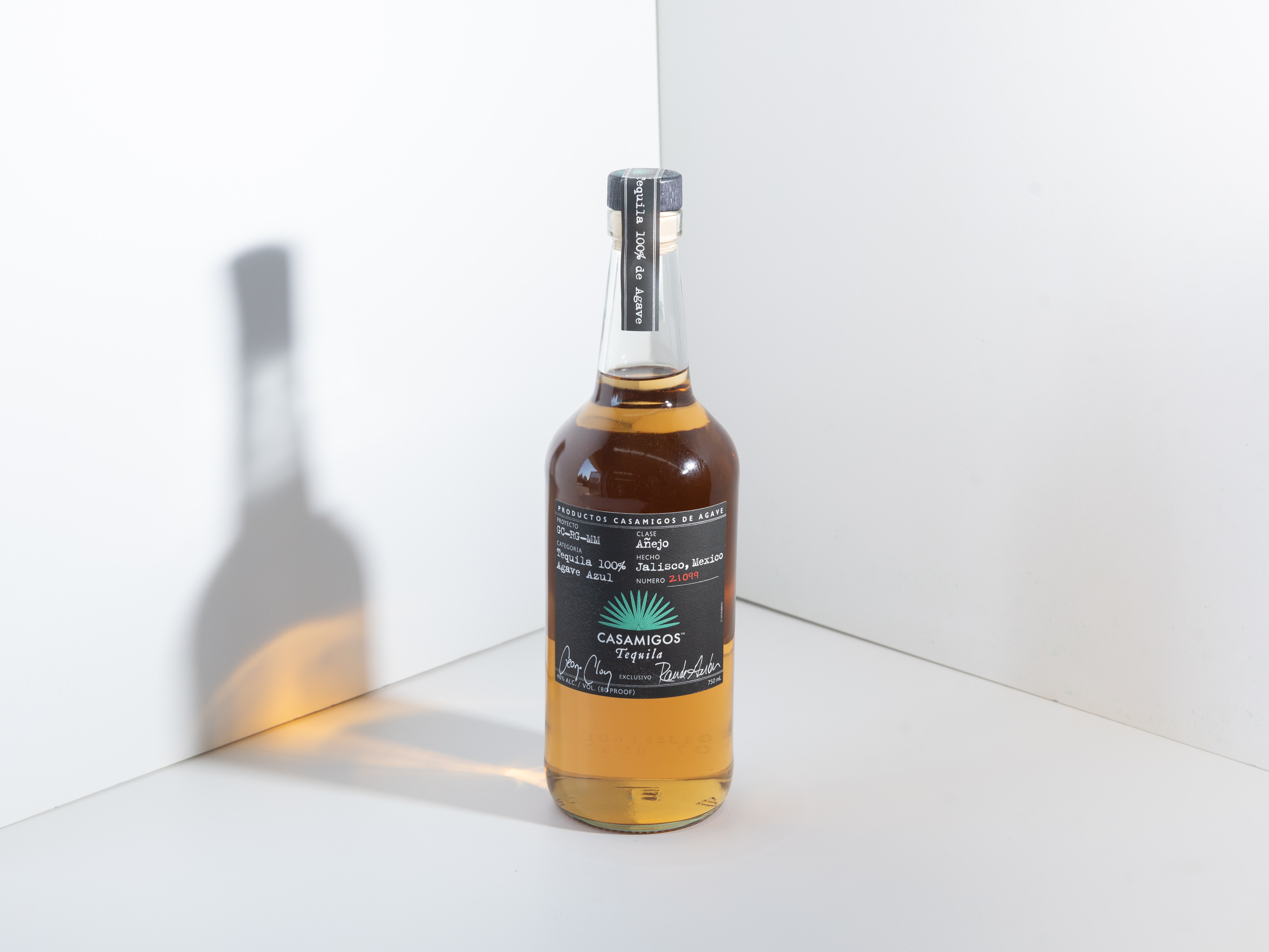 Order Casamigos Anejo, 750 ml. Tequila food online from Village Liquor & Wine store, Glendale on bringmethat.com