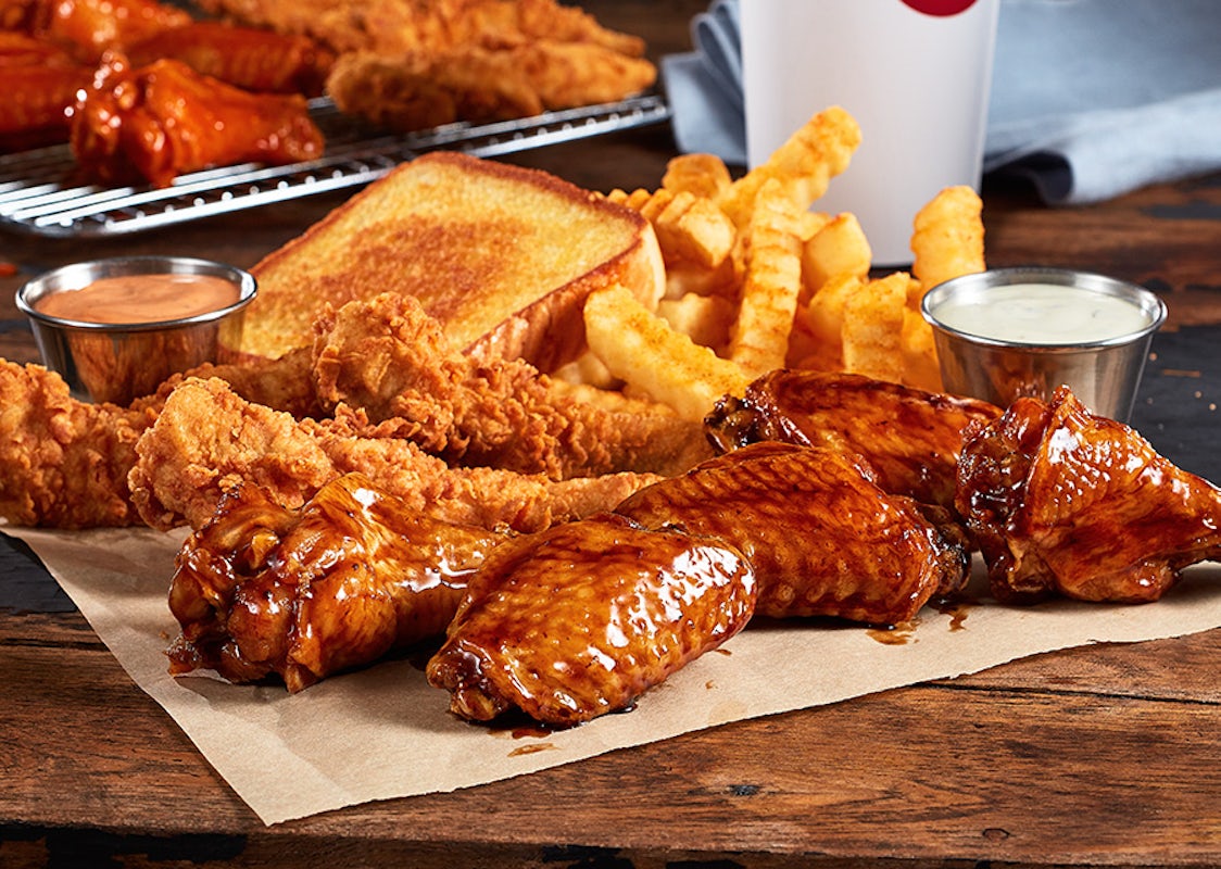 Order Sauced Traditional Wings & Things food online from Zaxby's store, Union City on bringmethat.com