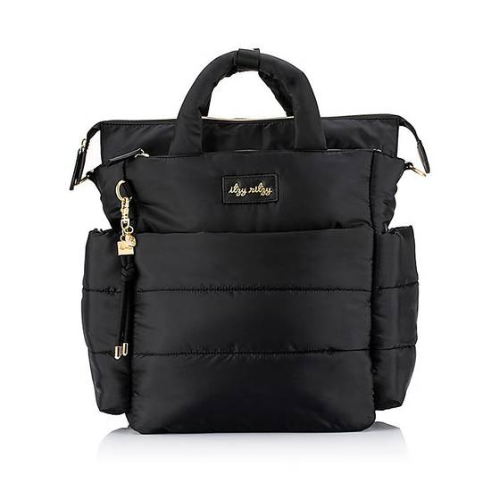 Order Itzy Ritzy® Dream Convertible Diaper Bag in Midnight Black food online from Bed Bath & Beyond store, Lancaster on bringmethat.com