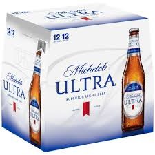 Order Michelob Ultra beer 12  Pack Bottle  food online from Mirage Wine & Liquor store, Palm Springs on bringmethat.com