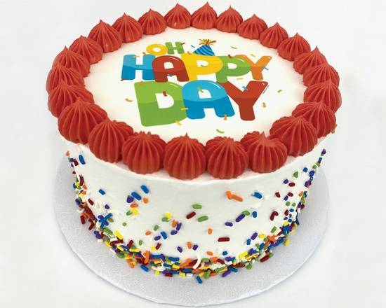 Order Oh Happy Day Froyo Cake food online from Sweet Cakes store, Brentwood on bringmethat.com