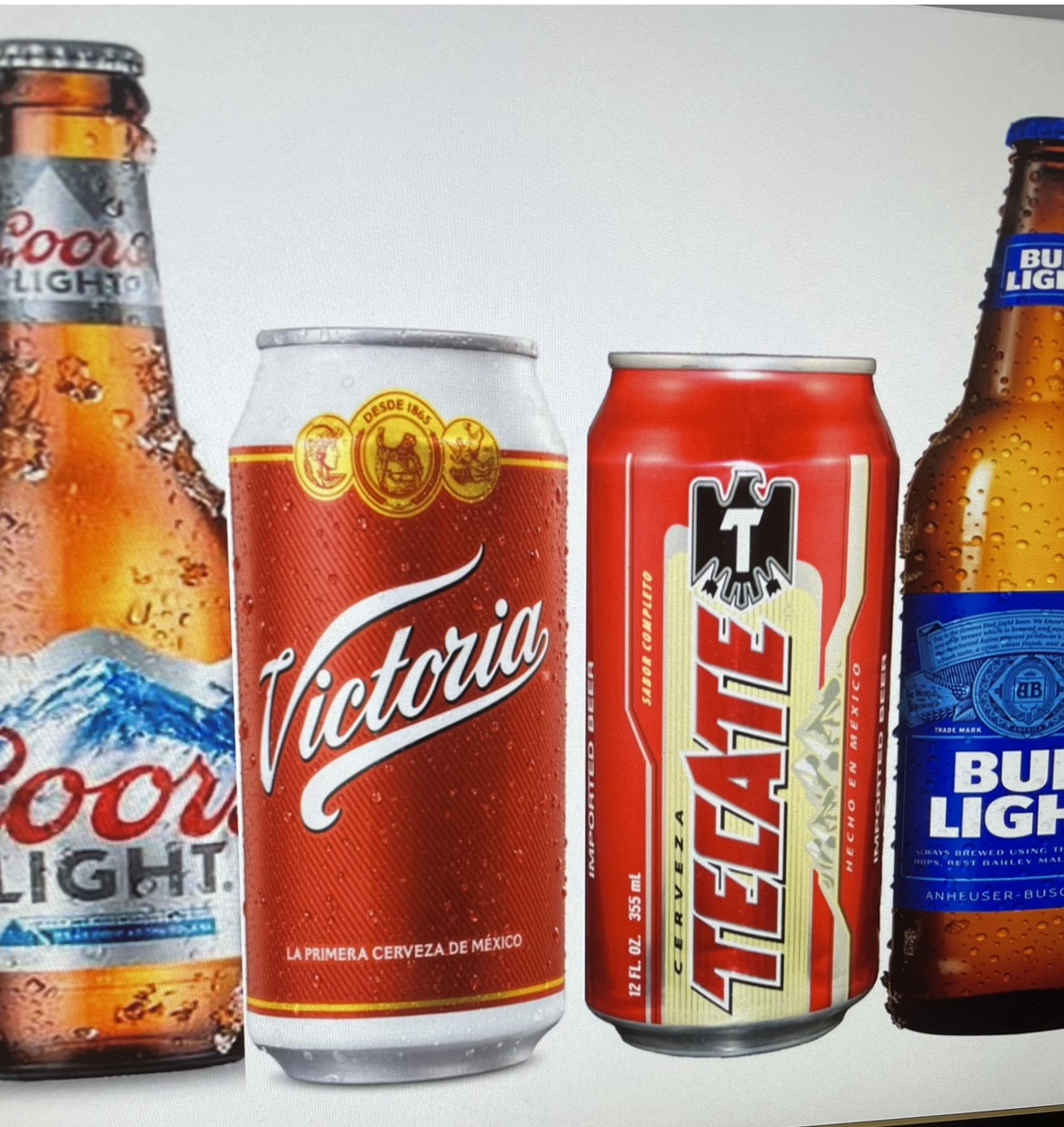 Order Beers  (Cerveza) food online from Taqueria Maria And Ricardo store, Brooklyn on bringmethat.com