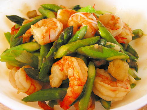 Order 52. Pad Asparagus food online from Sticky Rice Restaurant store, Modesto on bringmethat.com