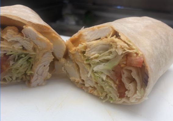 Order 4. Chicken Wrap food online from Sun-D-Wich store, Chicago on bringmethat.com