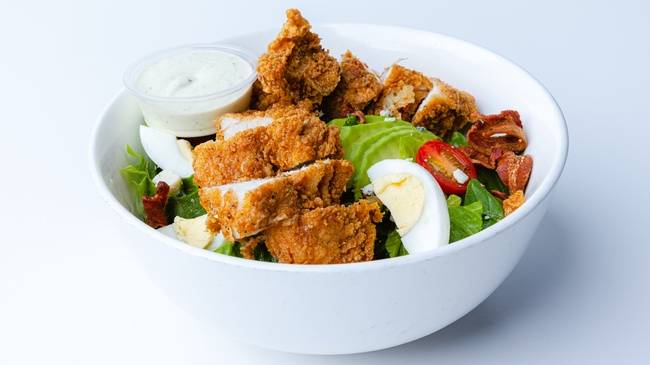 Order Cobb Salad - Blackened Chicken food online from Xingones store, Oakland on bringmethat.com