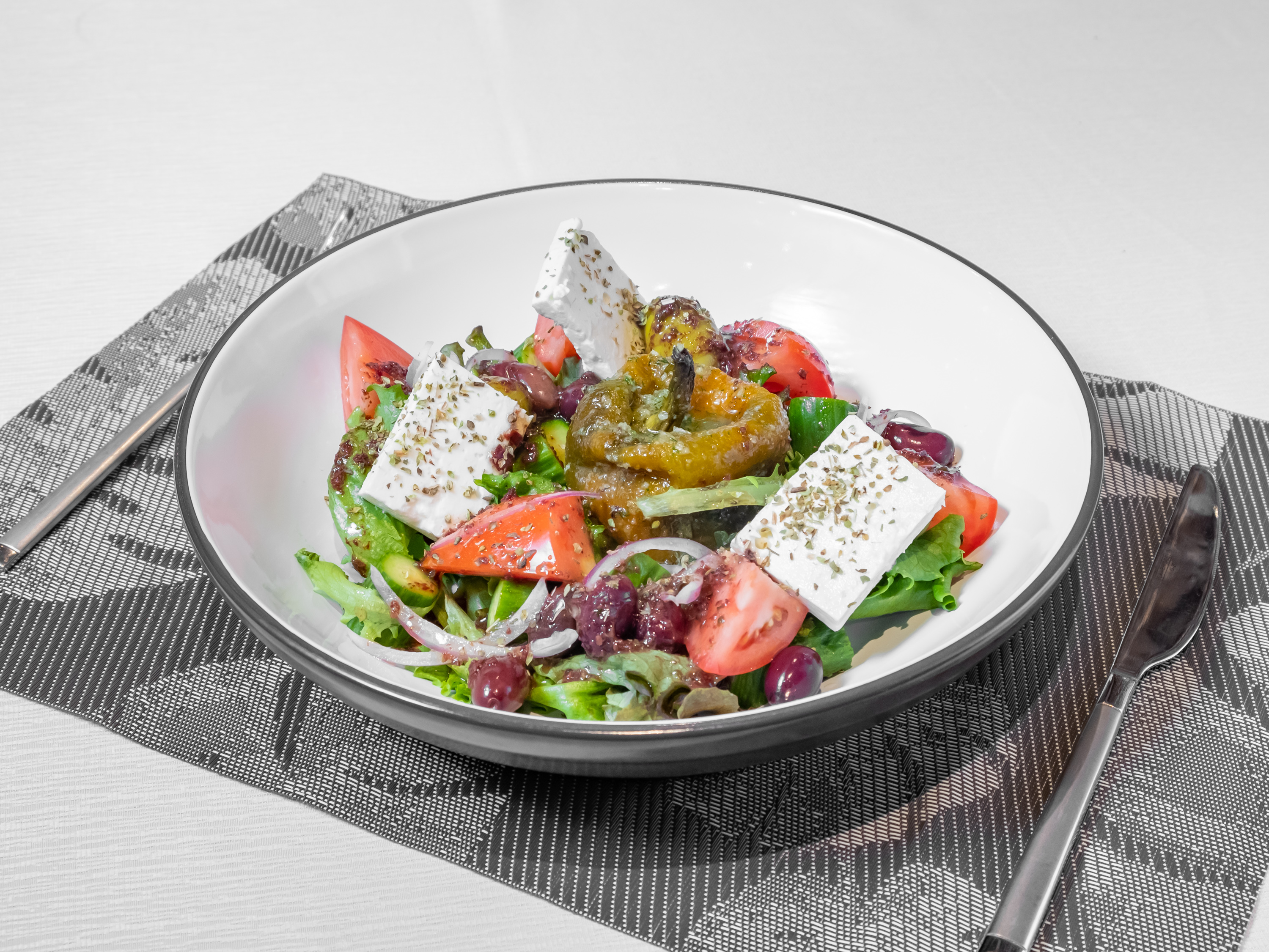 Order Greek Salad food online from Lali Restaurant store, Philadelphia on bringmethat.com