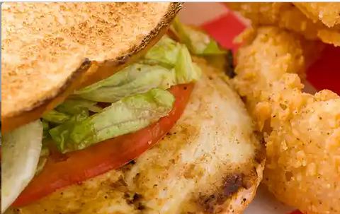 Order Grilled Chicken Sandwich food online from Office Hours store, Lafayette on bringmethat.com