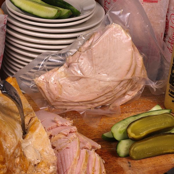 Order Sliced & Sealed Turkey by the pound food online from Katz's delicatessen store, New York on bringmethat.com