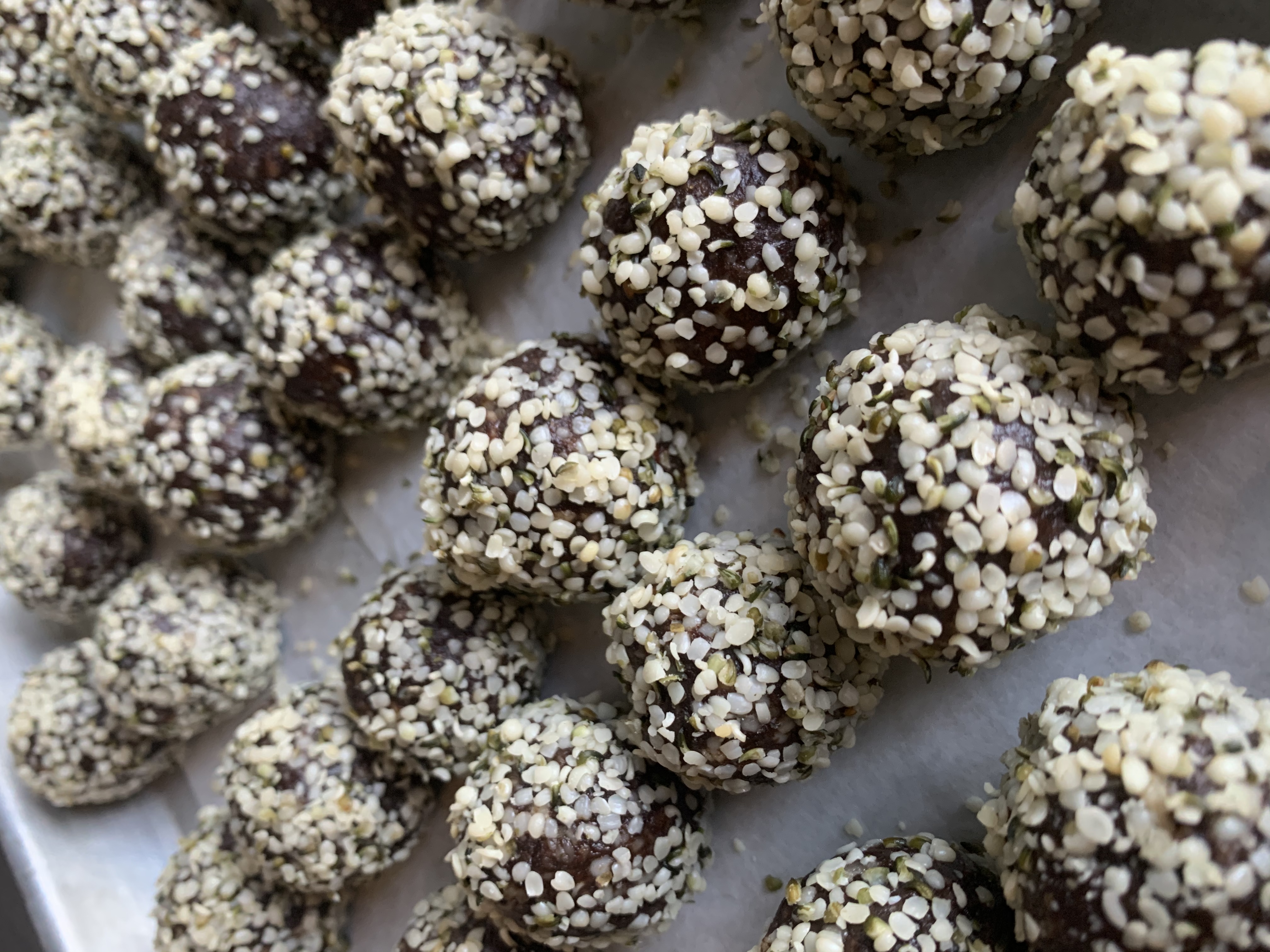 Order Protein Ball (GF) food online from Nourish Cafe store, San Francisco on bringmethat.com