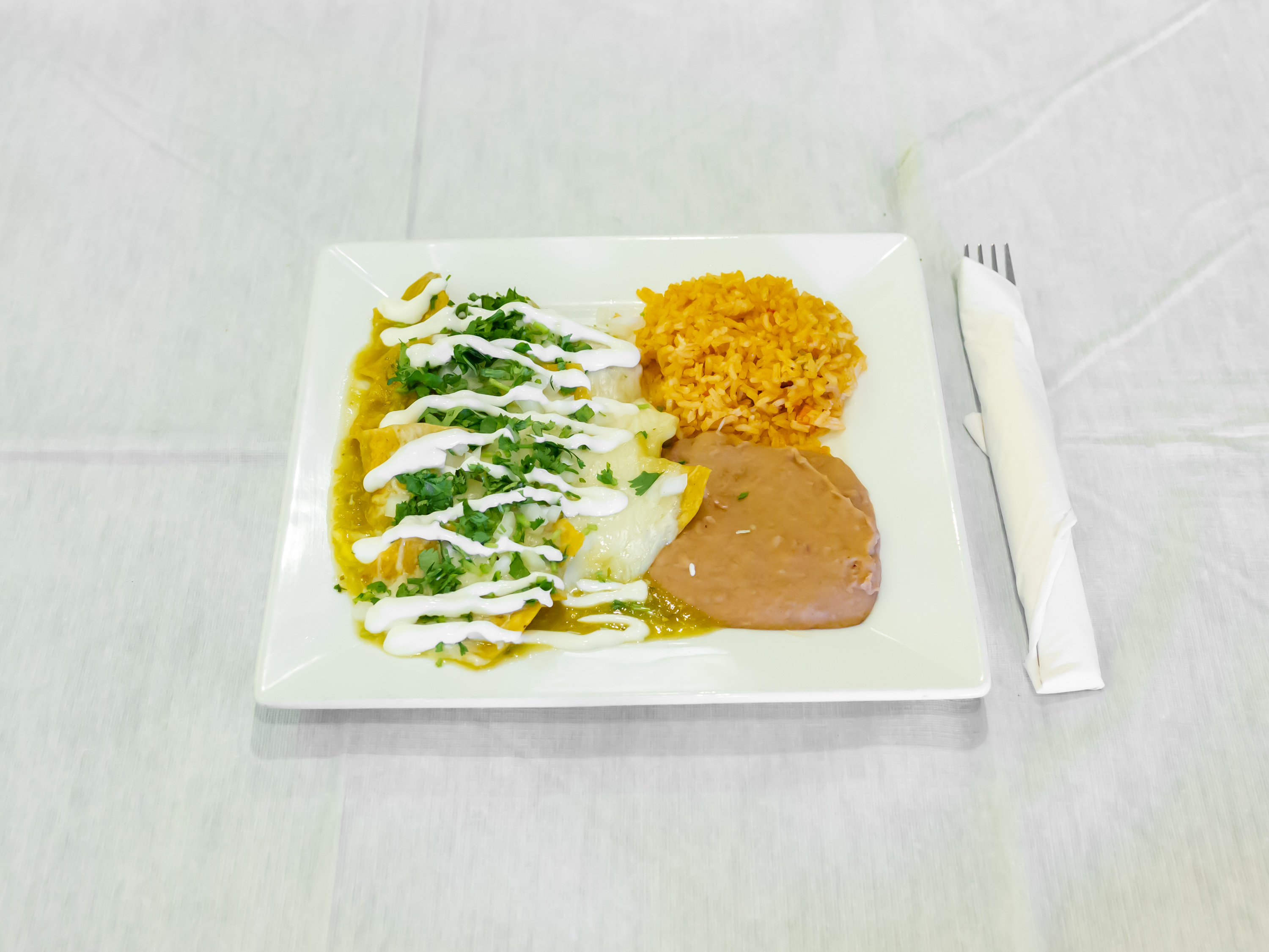 Order Chilaquiles Breakfast food online from Senor Lopez Mexican Restaurant store, Detroit on bringmethat.com
