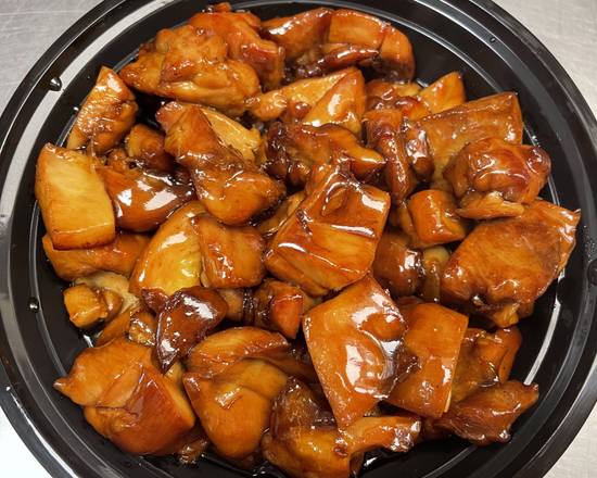 Order Bourbon Chicken food online from Mr Sze Chinese Restaurant store, Bloomingdale on bringmethat.com