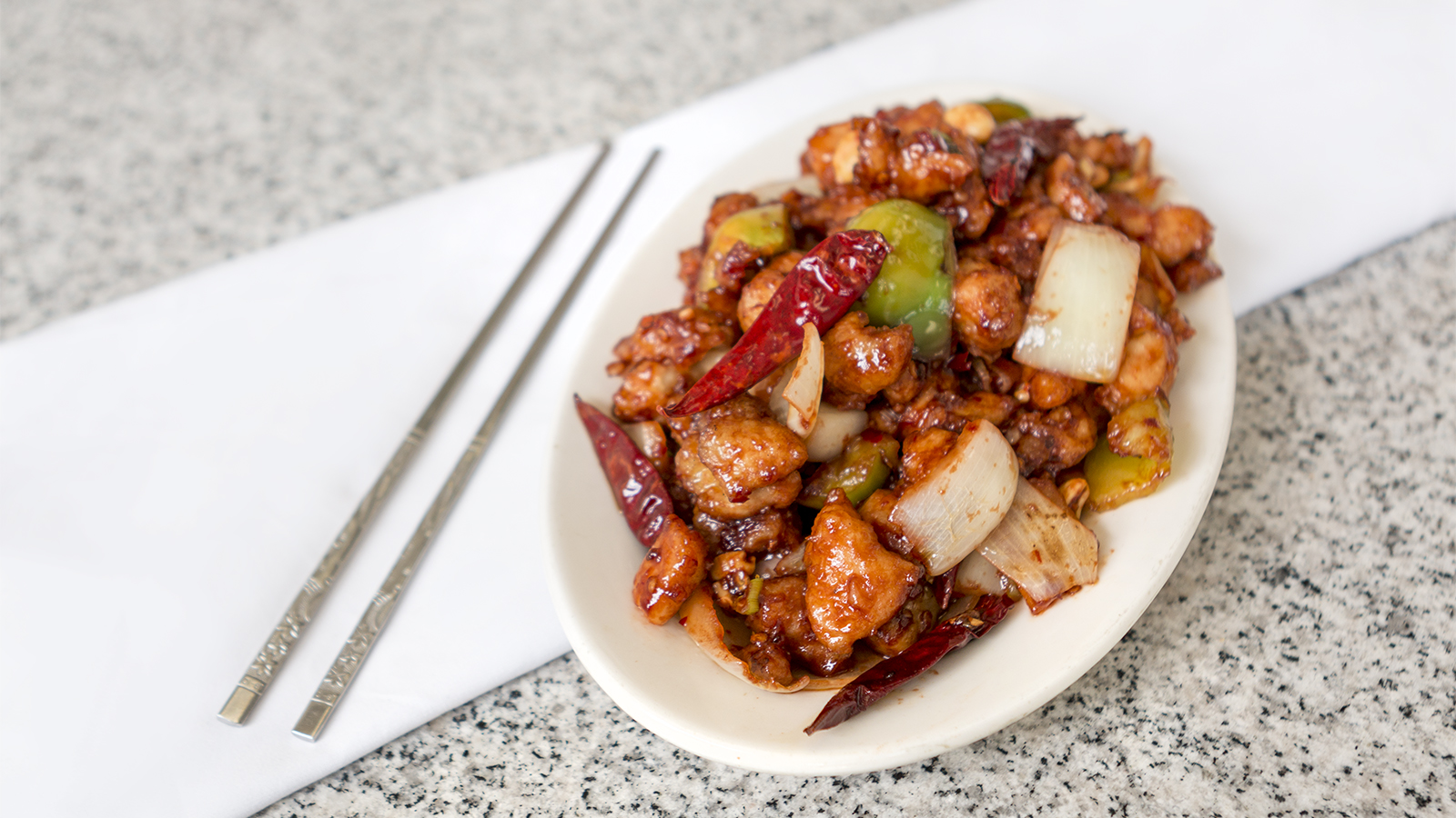 Order Kung Pao Chicken food online from China Express store, Vienna on bringmethat.com