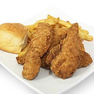 Order Chicken Breast Strips Dinner food online from Pizza Man store, North Hollywood on bringmethat.com