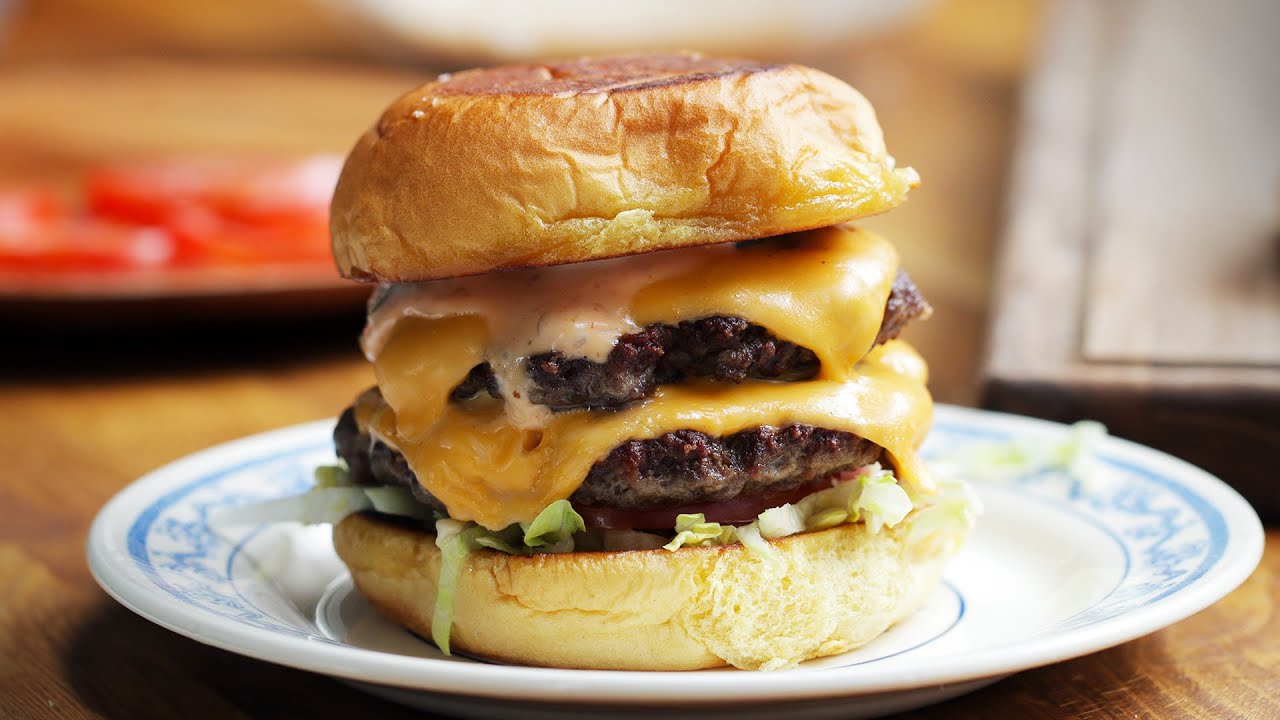 Order #4 Double Cheeseburger food online from Don & Millie store, Omaha on bringmethat.com