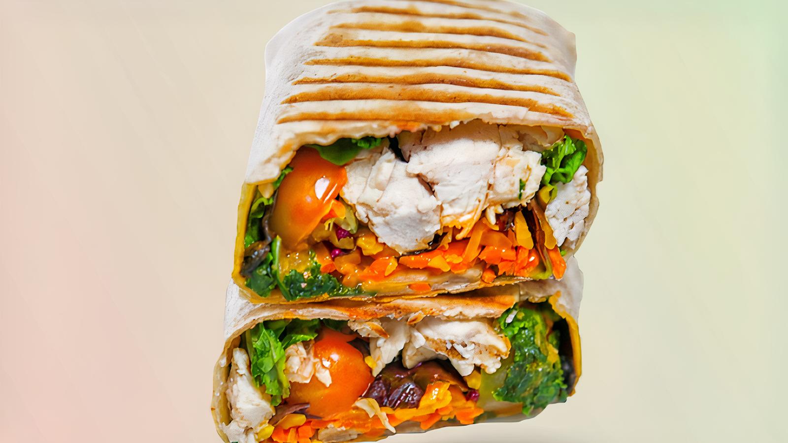 Order BUFFALO CHICKEN WRAP food online from Sweetberry Bowls store, Pompton Lakes on bringmethat.com