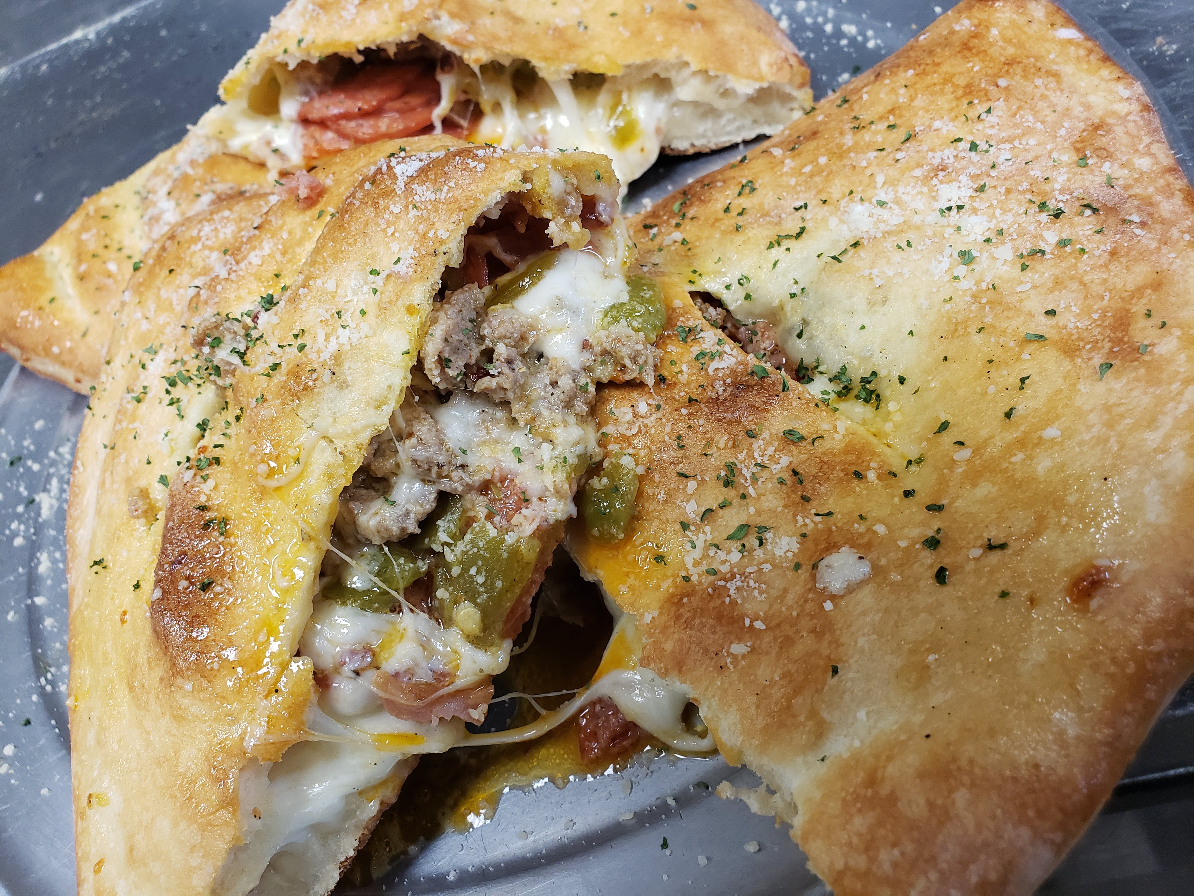 Order Original Calzone - Calzone food online from NYP Slice House store, Las Cruces on bringmethat.com