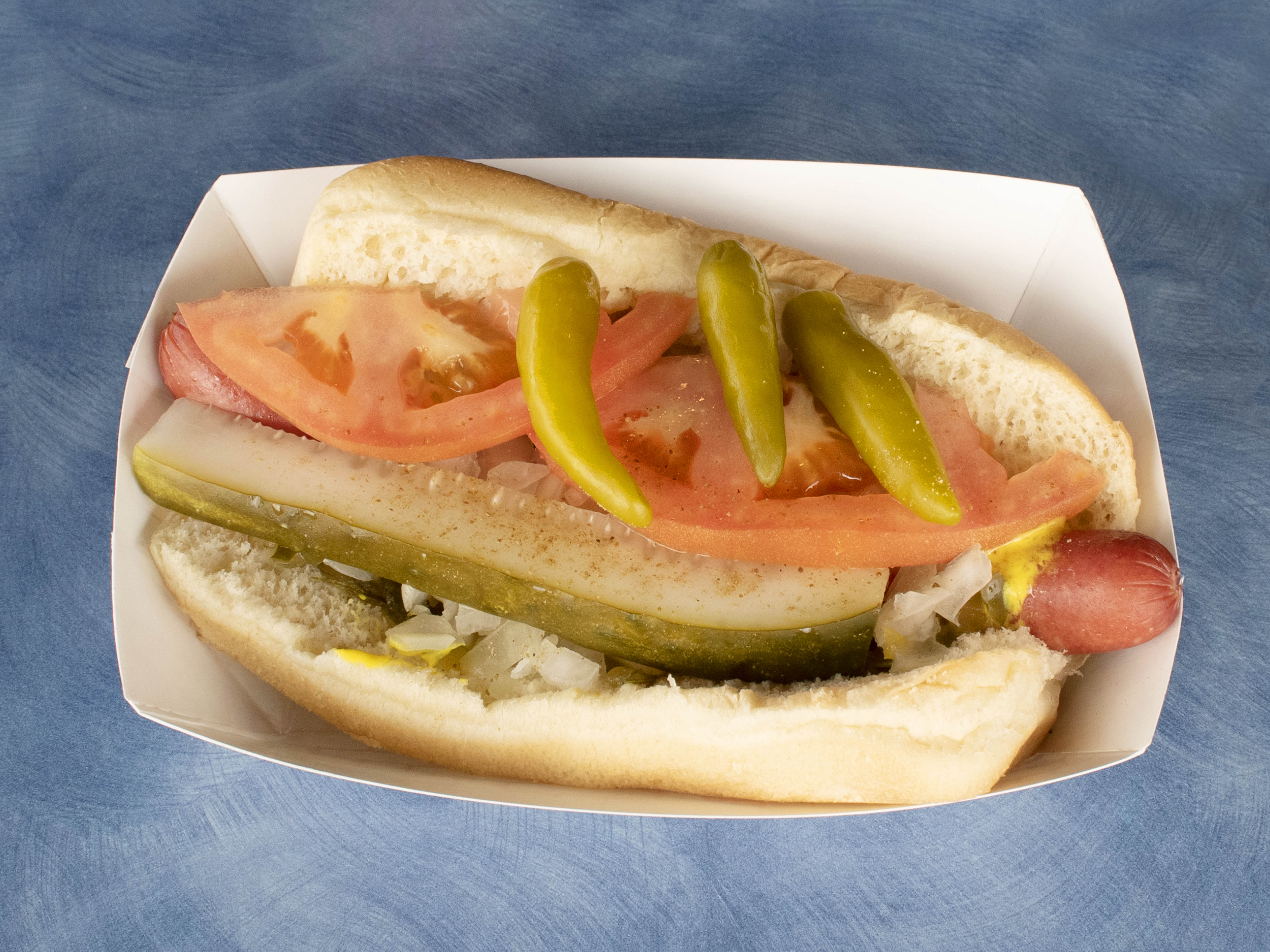 Order Hot Dog food online from Pluto's Beef & Hot Dogs store, Oak Lawn on bringmethat.com