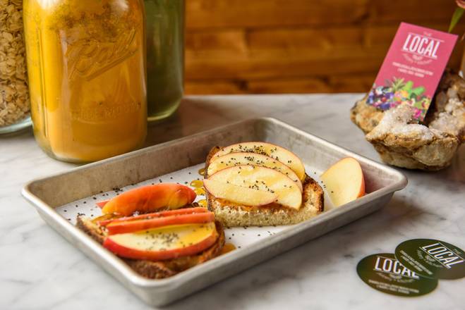 Order Almond Crunch Toast food online from The Local Juicery + Kitchen store, Chattanooga on bringmethat.com