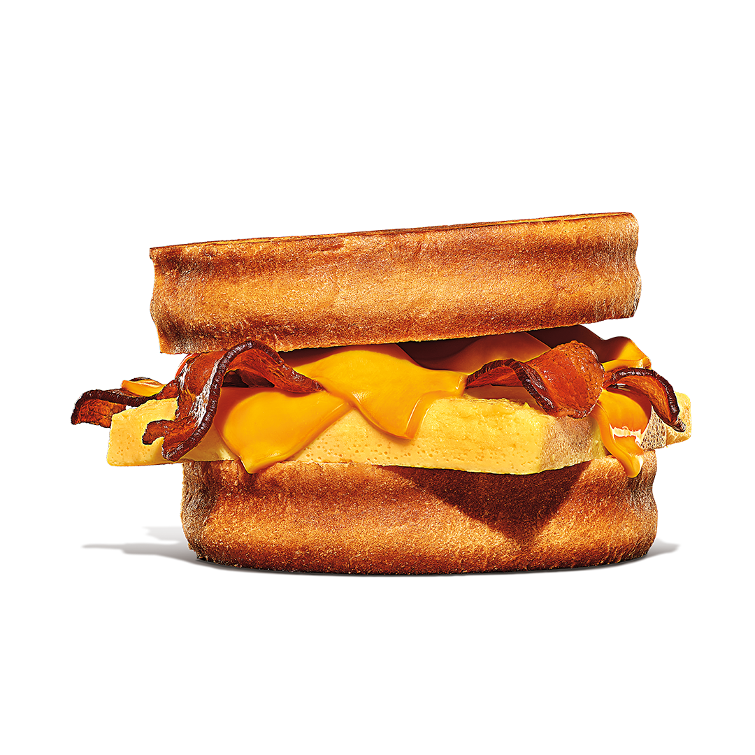 Order Cheesy Bacon and Egg Breakfast Melt food online from Burger King store, Urbana on bringmethat.com