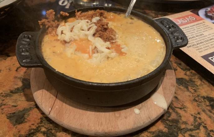 Order Queso Fundido food online from Cozumel Mexican Restaurant store, Brunswick on bringmethat.com