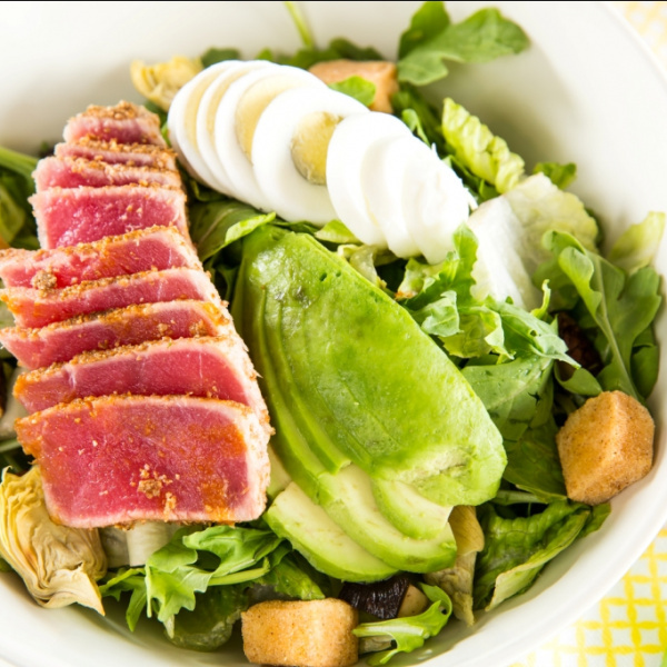 Order Ahi Protein Salad food online from Greens and Proteins store, Las Vegas on bringmethat.com