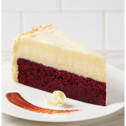 Order Red Velvet Cheesecake Slice - The Cheesecake Factory Bakery At Home food online from 7-Eleven By Reef store, Marietta on bringmethat.com
