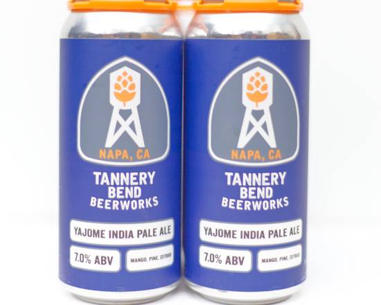 Order Tannery Bend Yajome IPA, 4pk-16oz canned beer (7.0% ABV) food online from Ranch Market Too store, Yountville on bringmethat.com