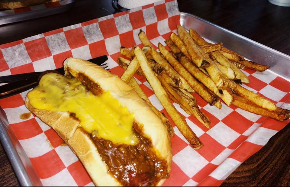 Order Chili Cheese Dog food online from Marco's Burgers & Fries store, Mission on bringmethat.com