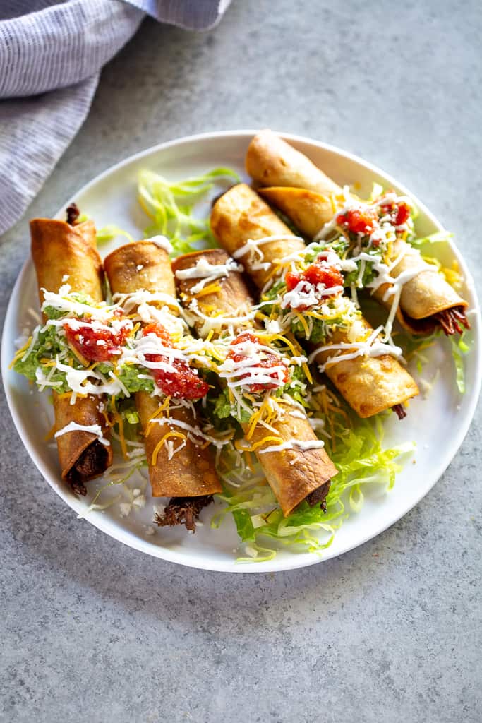Order Just the Taquitos food online from Jimboy Tacos store, Reno on bringmethat.com