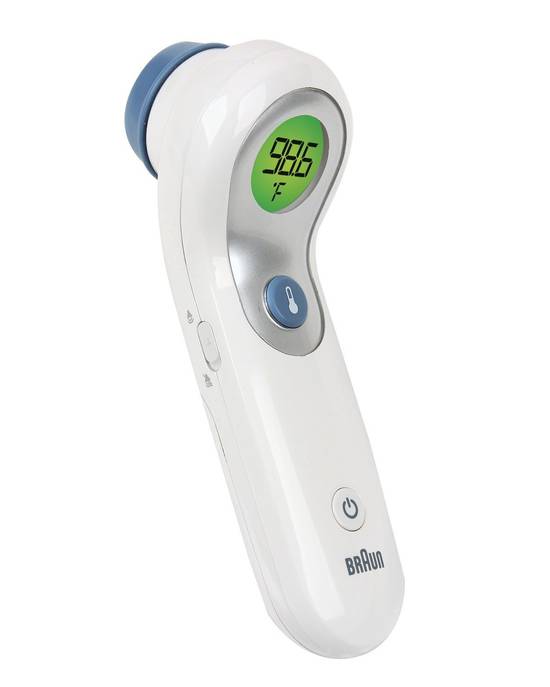 Order Braun No Touch Thermometer (1 ct) food online from Rite Aid store, Sandusky County on bringmethat.com