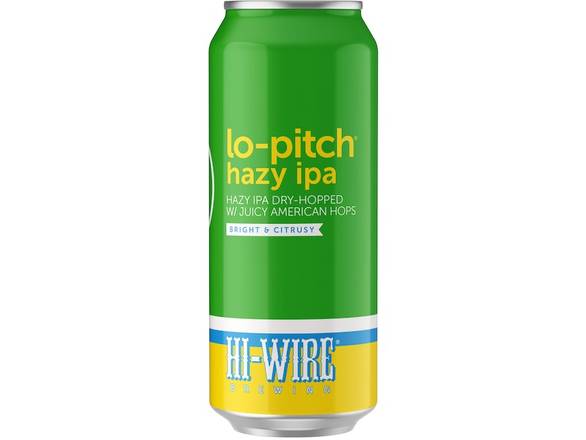 Order Hi-Wire Lo-Pitch Juicy IPA - 6x 12oz Cans food online from Eagle Liquor & Wine store, Chattanooga on bringmethat.com