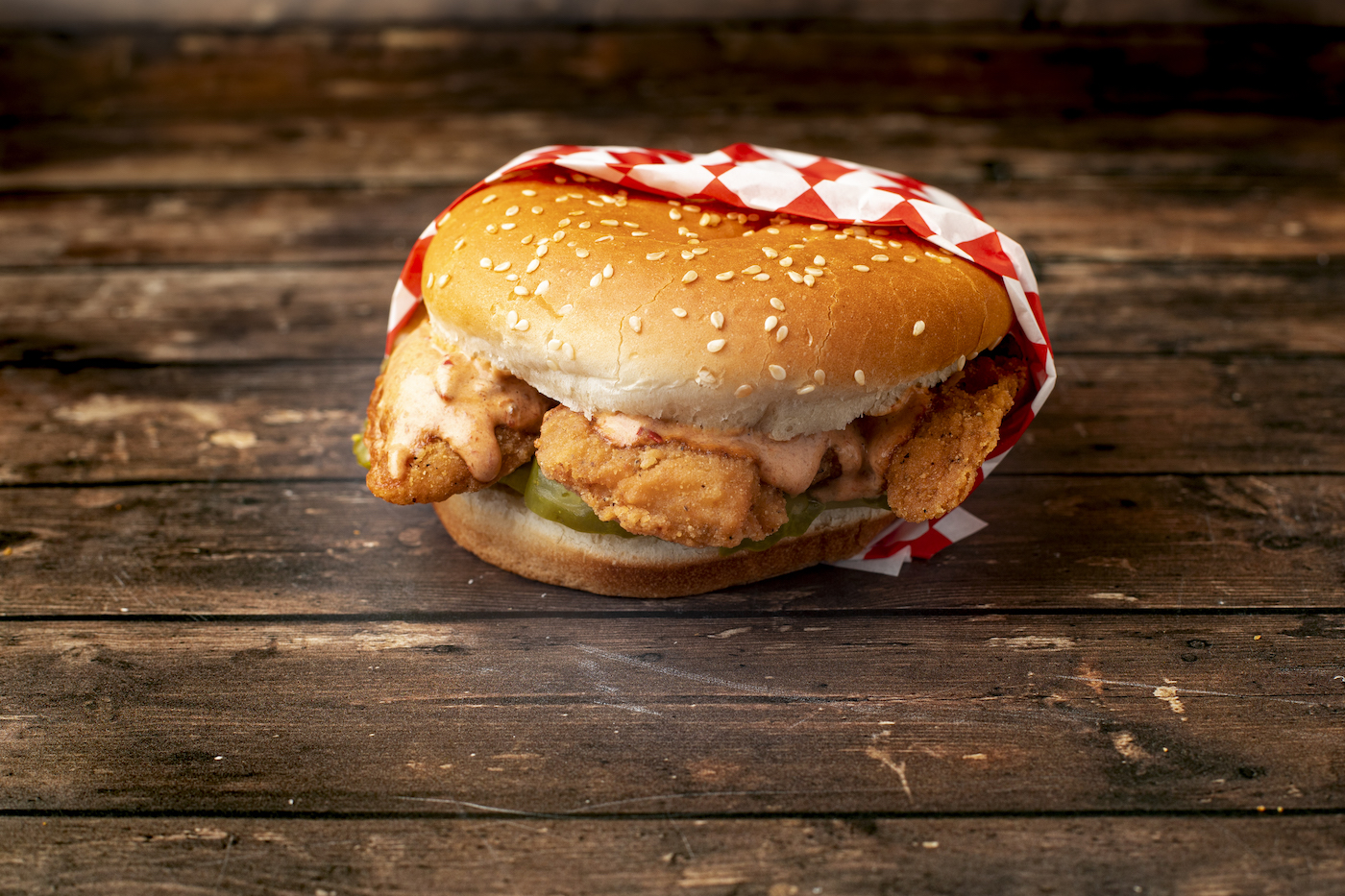 Order GTA Chicken Sandwich food online from The Strip Joint store, Los Angeles on bringmethat.com